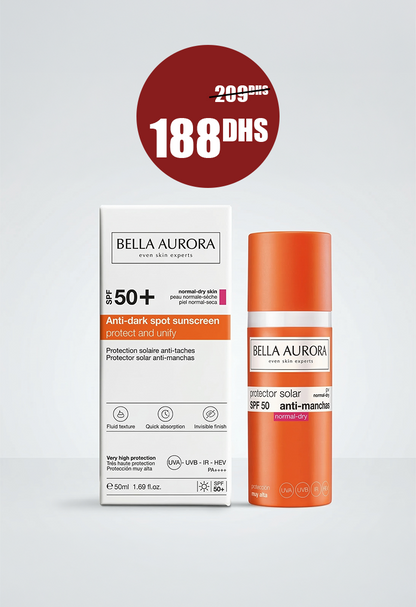 Ecran Solaire SPF 50 - BELLA AURORA