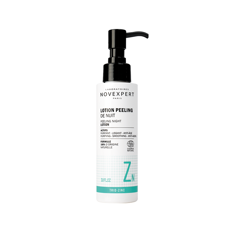 Lotion Peeling de Nuit Trio-Zinc 115 ML - NOVEXPERT