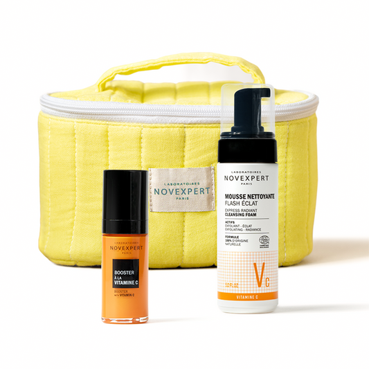 Offre Spéciale Booster Vitamine C : Mousse Flash Éclat -50% + Trousse Cadeau